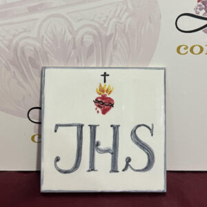 Azulejo Sagrado Corazón de Jesús JHS
