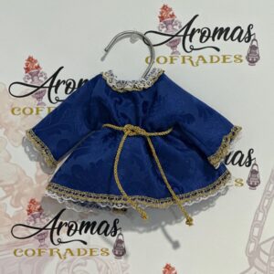 Túnica Niño Jesús color azul 30 cm