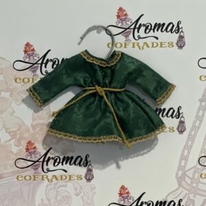 Túnica Niño Jesús color verde 30 cm