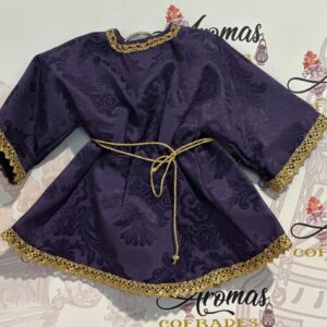 Túnica Niño Jesús color morada 50 cm