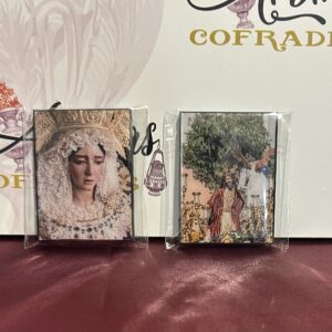 Imán Nuestro Padre Jesús de la Oración en el Huerto y Nuestra Señora de Gracia y Esperanza