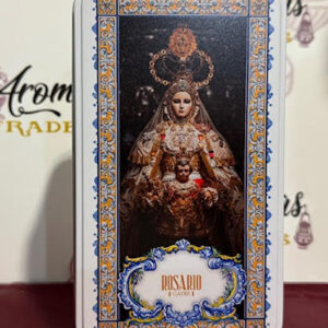 Lata metálica vacía Nuestra Señora del Rosario