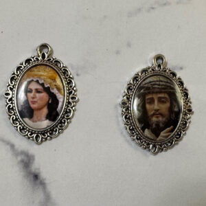Medalla Nuestra Señora de la Merced y Nuestro Padre Jesús Nazareno de la Obediencia 2×3 cm