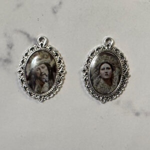 Medalla Nuestro Padre Jesús de los Afligidos y María Santísima de los Desconsuelos, 2×3 cm
