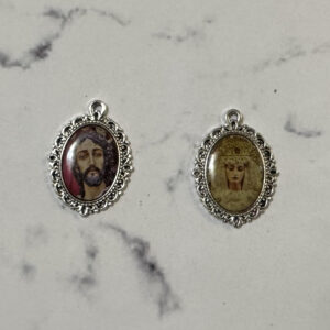 Medalla Nuestro Padre Jesús en su Prendimiento y María Santísima del Patrocinio, 2×3 cm