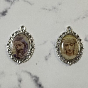 Medalla Nuestro padre Jesús Nazareno del Amor y Nuestra Señora de la Esperanza, 2×3 cm