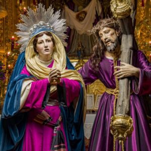 Balconeras Nuestro Padre Jesús de los Afligidos y María Santísima de los Desconsuelos