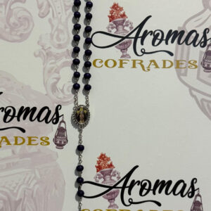 Rosario madera morada de Nuestro Padre Jesús Nazareno