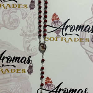 Rosario madera roja de Nuestra Madre y Señora María Santísima del Amparo