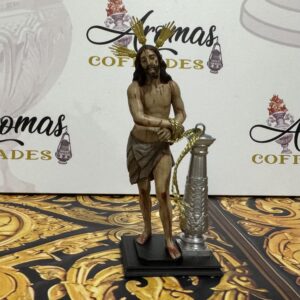 Imagen Nuestro Padre Jesús atado a la columna y azotes 12 cm