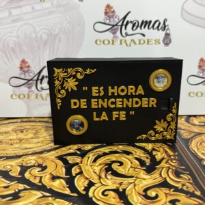 Caja para guardar estampas personalizada por hermandad