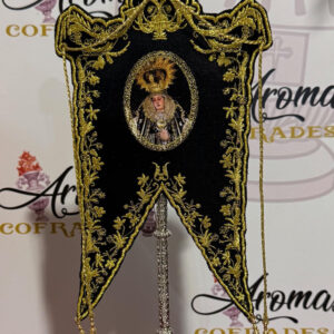 Simpecado Venerable orden tercera de Servitas, Dolores