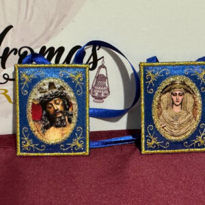 Escapulario Santísimo Cristo de la Misericordia y María Santísima de las Penas
