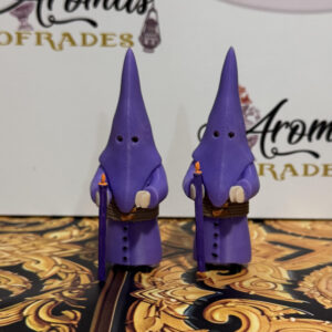 Penitente 11 cm Nuestro Padre Jesús atado a la columna y azotes y María Santísima de las Lágrimas