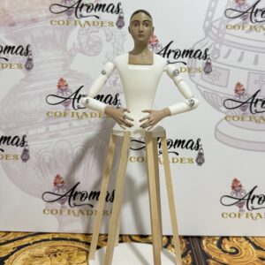 Imagen de candelero Nuestra Señora del Rosario. 30 cm.