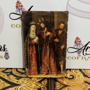 Azulejo de reproducción clásica de Nuestro Padre Jesús de los Afligidos y María Santísima de los Desconsuelos