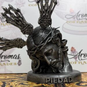 Busto color plata del Santísimo Cristo de la Piedad